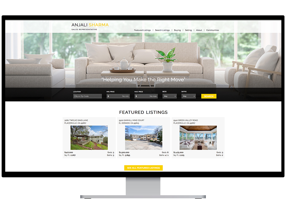 Real Estate Website Templates, IDX Solutions - Strategic Agent